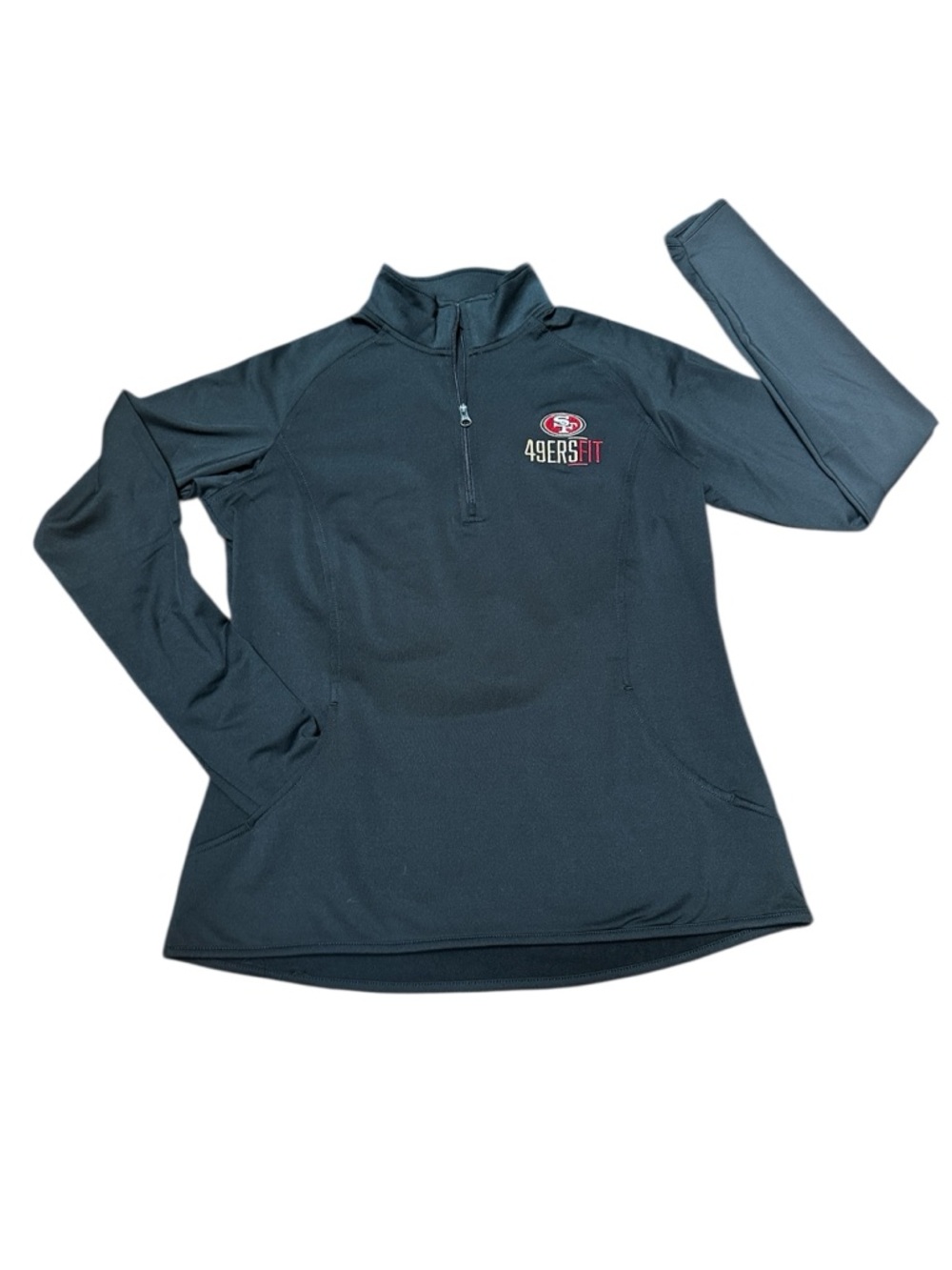 Sport-Tek San Francisco 49ers Fit Pullover women's quarter zip long sleeve Small